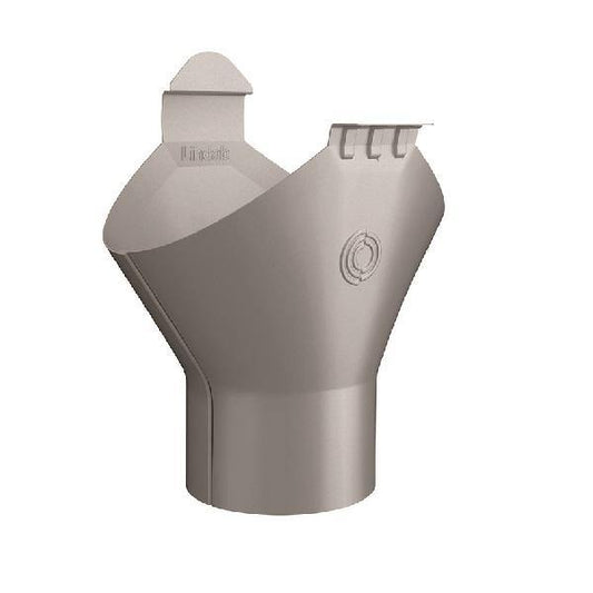 Lindab Gutter Outlet (OMV) - Galvanised Magestic - SCP Online Store