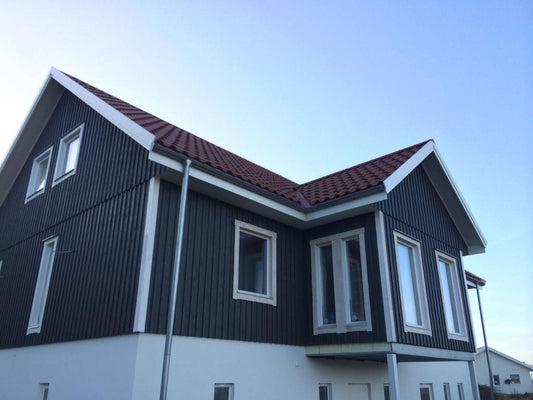 House rainwater system with Internal 90° Gutter Angle - SCP Online Store