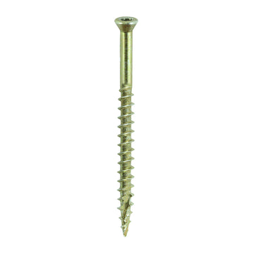 Tongue & Groove Screws - TX - Reduced Countersunk - Yellow