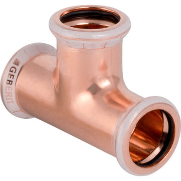 Geberit Mapress Copper Equal T-Piece (Water)