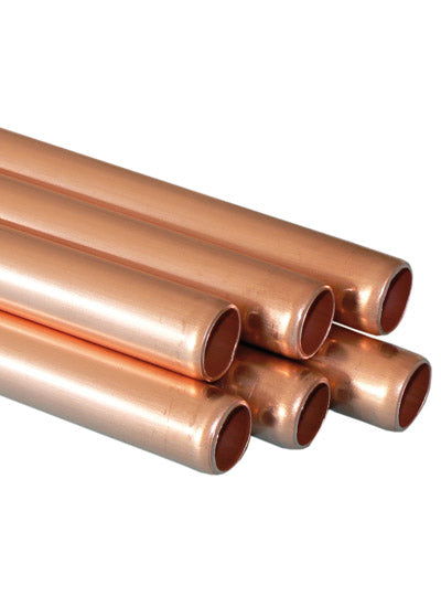 Plain Straight Copper Tube Table X 3m 15mm x 3m
