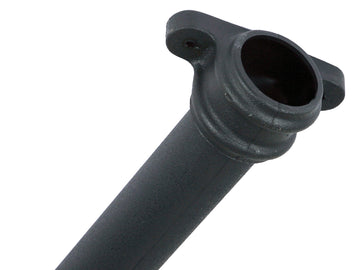 Cascade 68mm Round Downpipe – Black