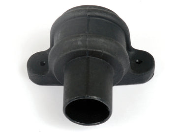 Cascade 68mm Round Downpipe Socket with Lugs – Black