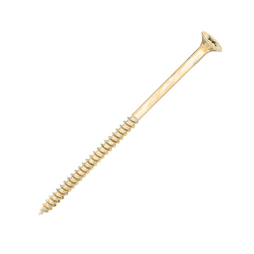 SiDAX General-Purpose Woodscrews 6.0mm x 50mm - 240mm – Pozi Countersunk Zinc & Yellow