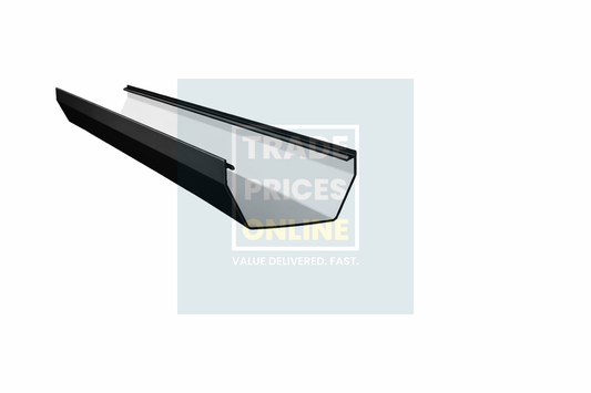PVC Freeflow Square Gutter 4m