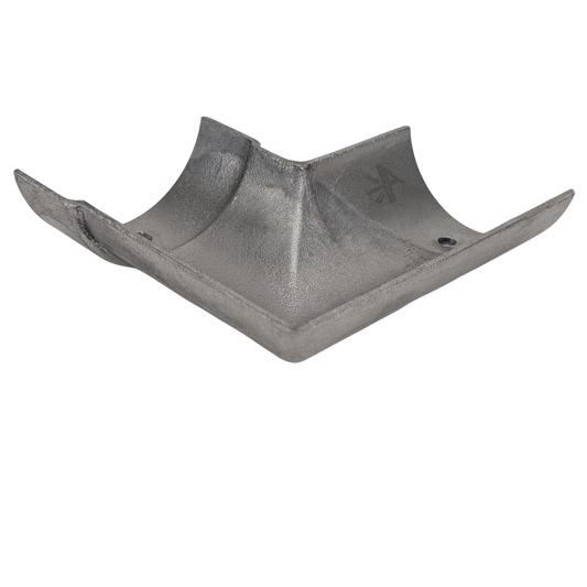 Cast Aluminium Half Round External 90° Angle