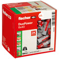Fischer DuoPower 8 x 40 box of 100