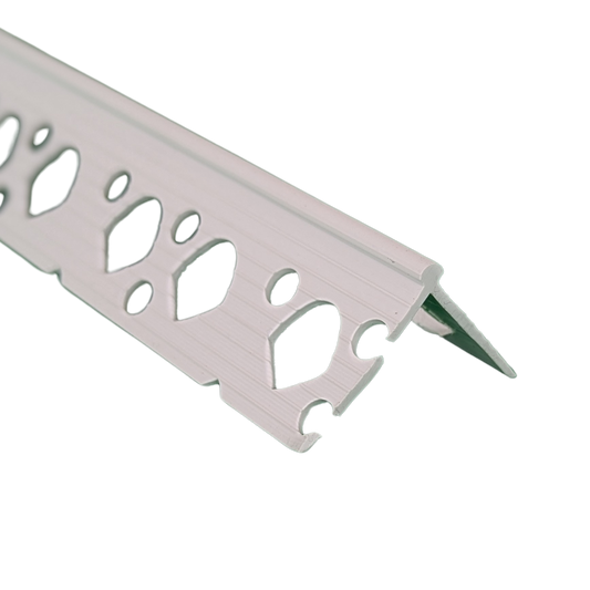 White 3 - 19mm Angle Render Corner Beads 2.5m