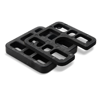 Loadbearing Shim Packer - Horseshoe 70x70mm