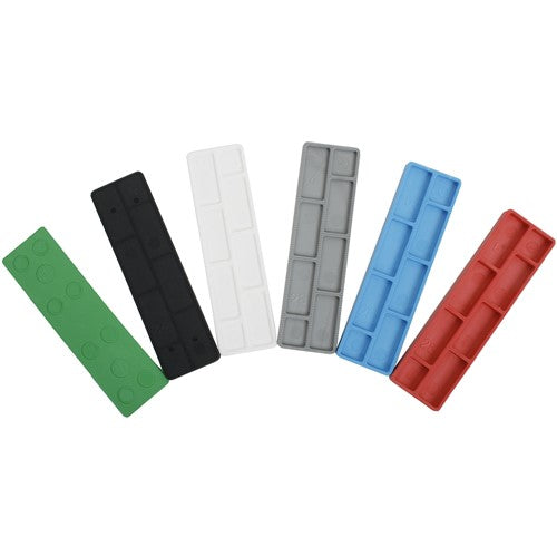 Flat Glazing Packers - 300 mixed pack, 28x100mm, colour coded by thickness