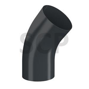 Lindab Conical Downpipe Bends - 7016 Anthracite Grey - SCP Online Store