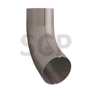 Lindab Conical Downpipe Bends - Anthracite Metallic - SCP Online Store