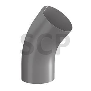 Lindab Conical Downpipe Bends - Anthracite Metallic - SCP Online Store