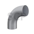 Lindab Conical Downpipe Bends - Silver Metallic - SCP Online Store